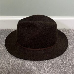 Overland Wool Felt Safari Hat Brown size large